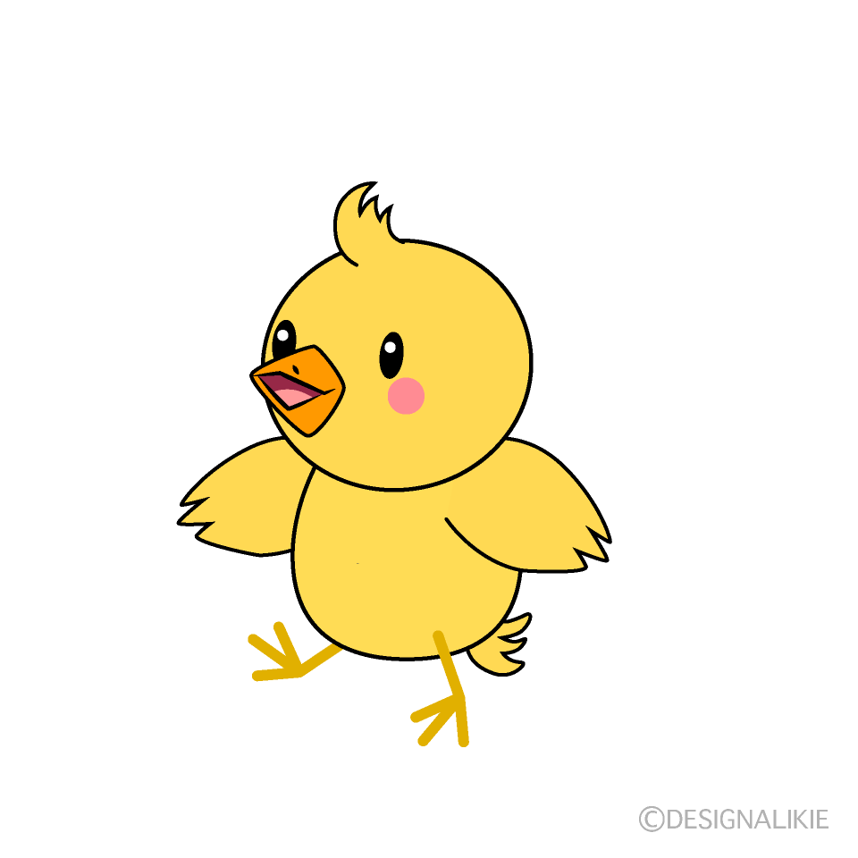 かわいいヒヨコイラスト