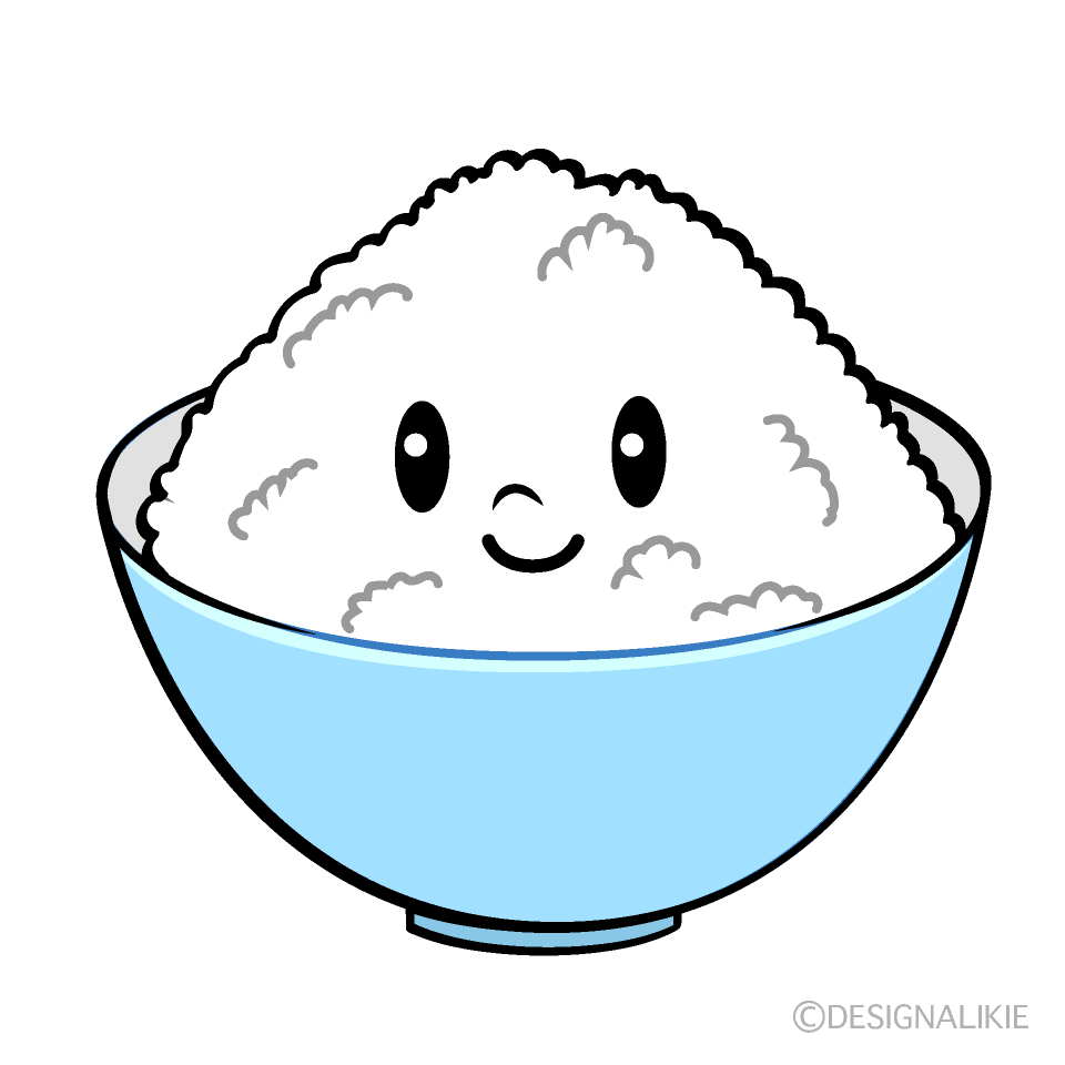 かわいいご飯イラスト