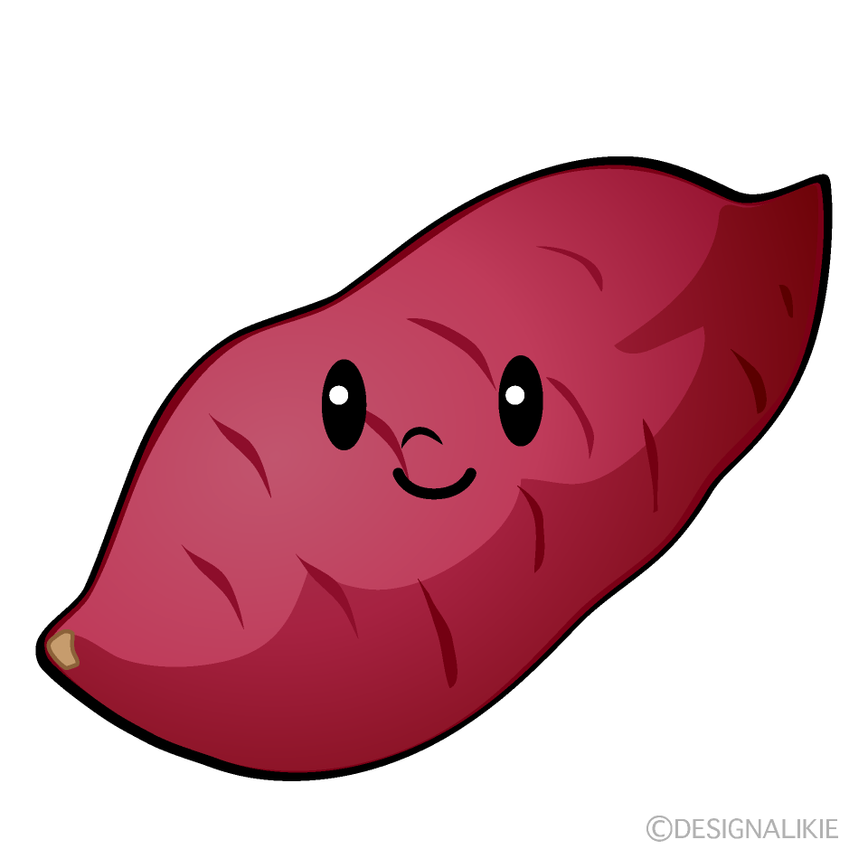 かわいいさつまいもイラスト