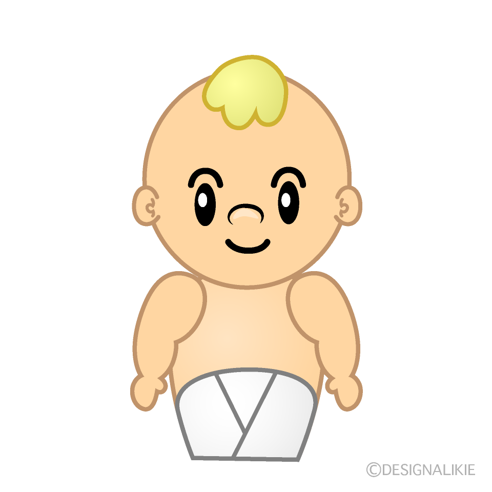 かわいい赤ちゃんイラスト