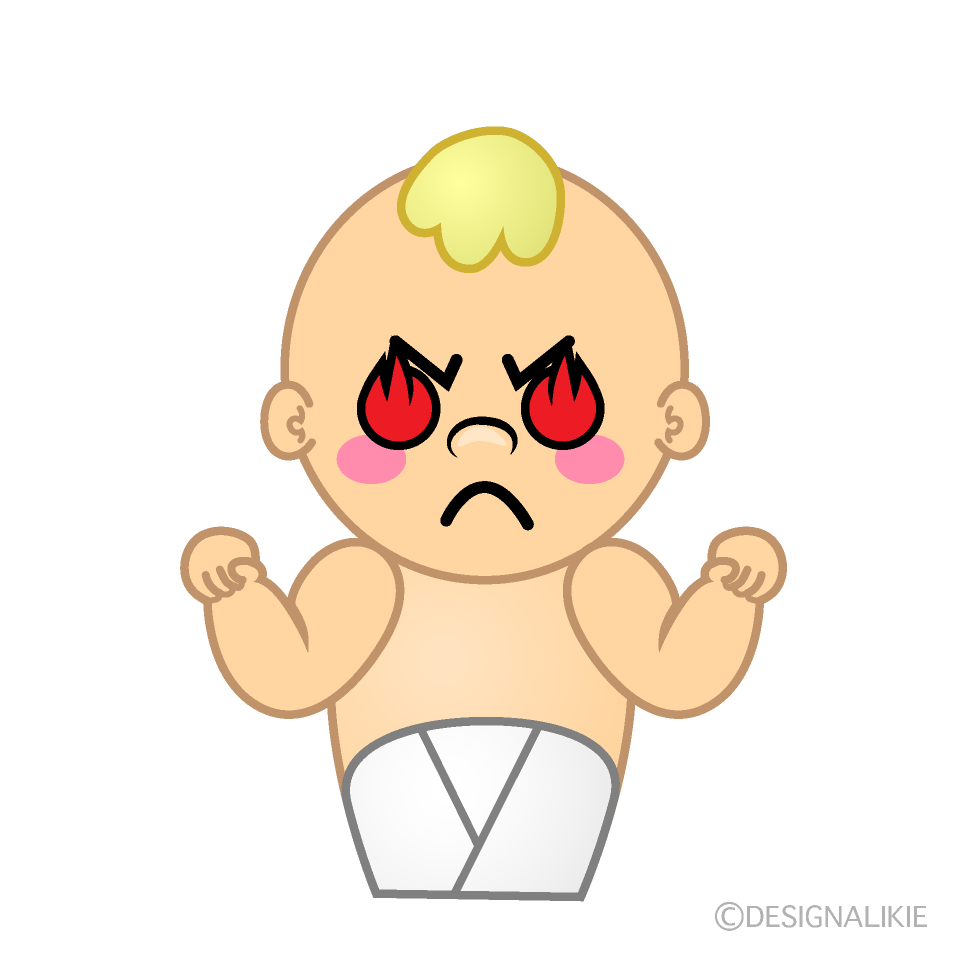 Cute Passionate Baby Clipart