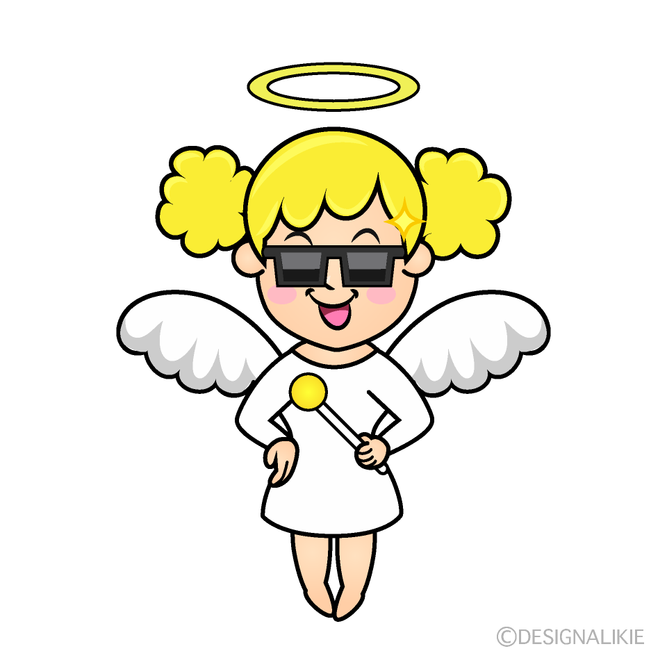 かわいいかっこいい天使イラスト