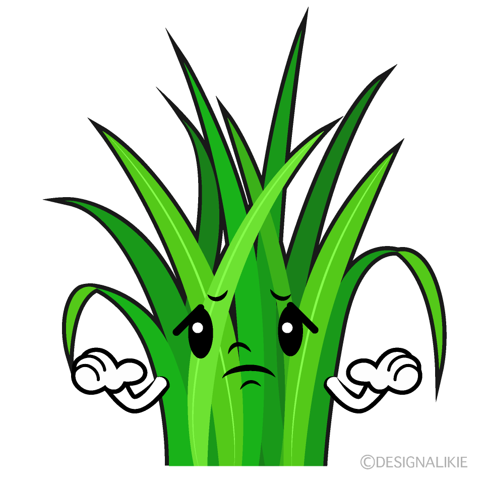 かわいい困る草イラスト