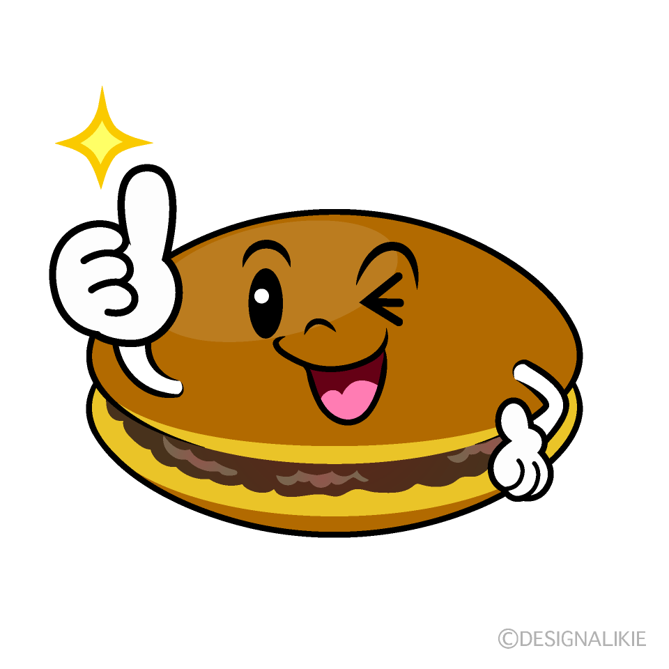 かわいいいいね！のどら焼きイラスト