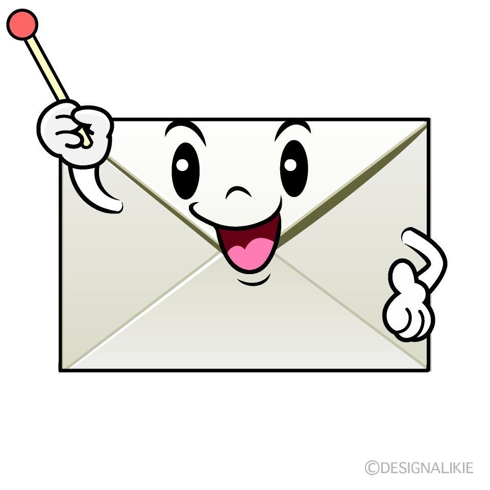 かわいい話すメールイラスト