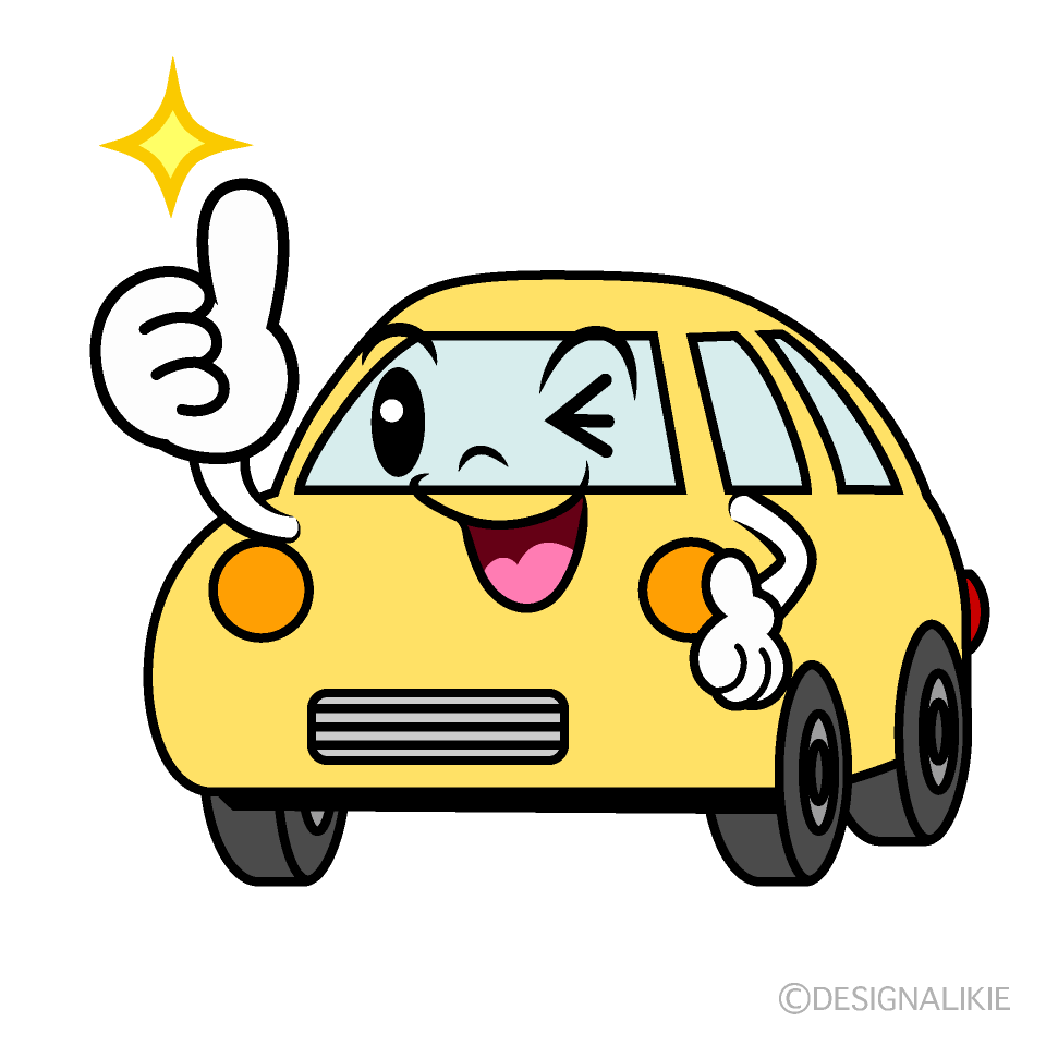 かわいいいいね！の軽自動車イラスト