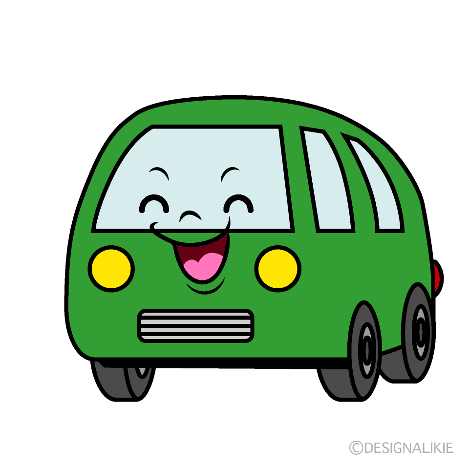 かわいい笑顔のバンイラスト