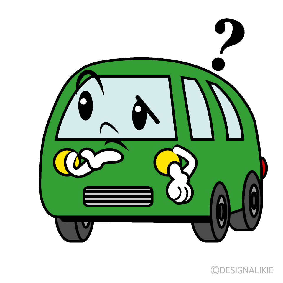 かわいい考えるバンイラスト
