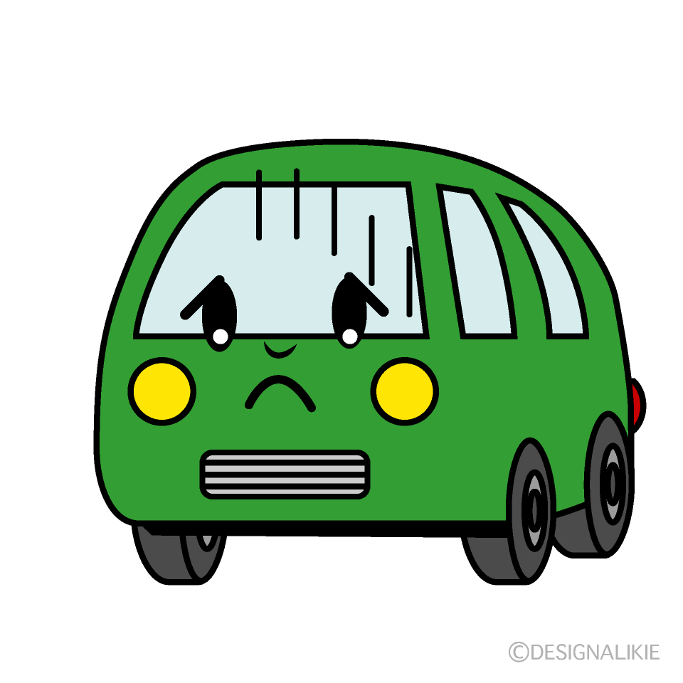かわいい落ち込むバンイラスト