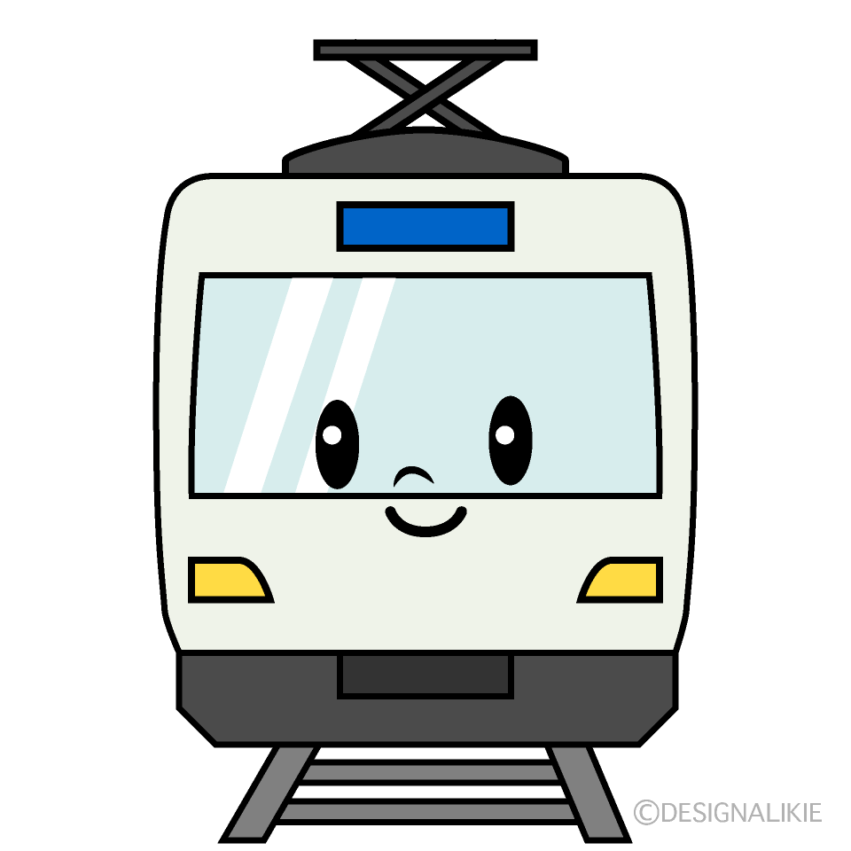 かわいい電車イラスト