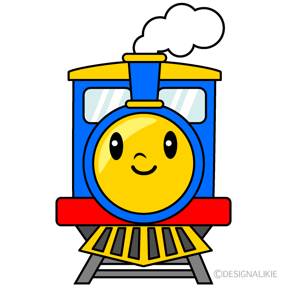 かわいい汽車イラスト
