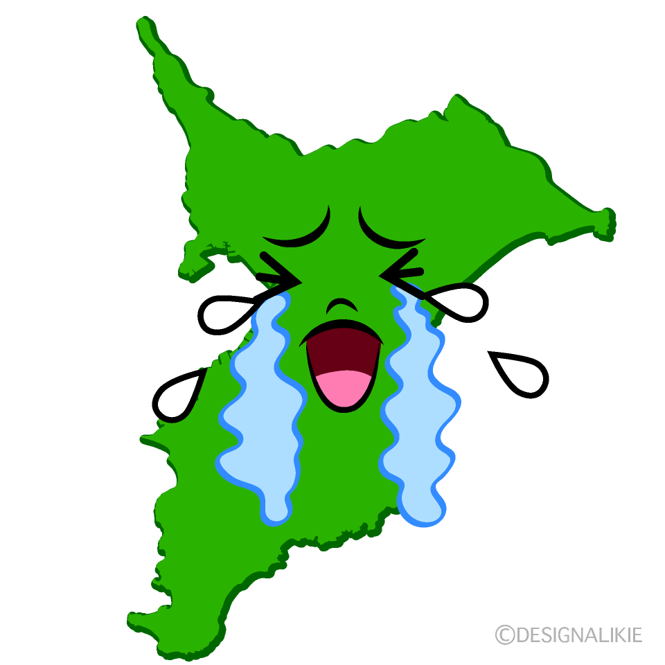 かわいい泣く千葉県イラスト