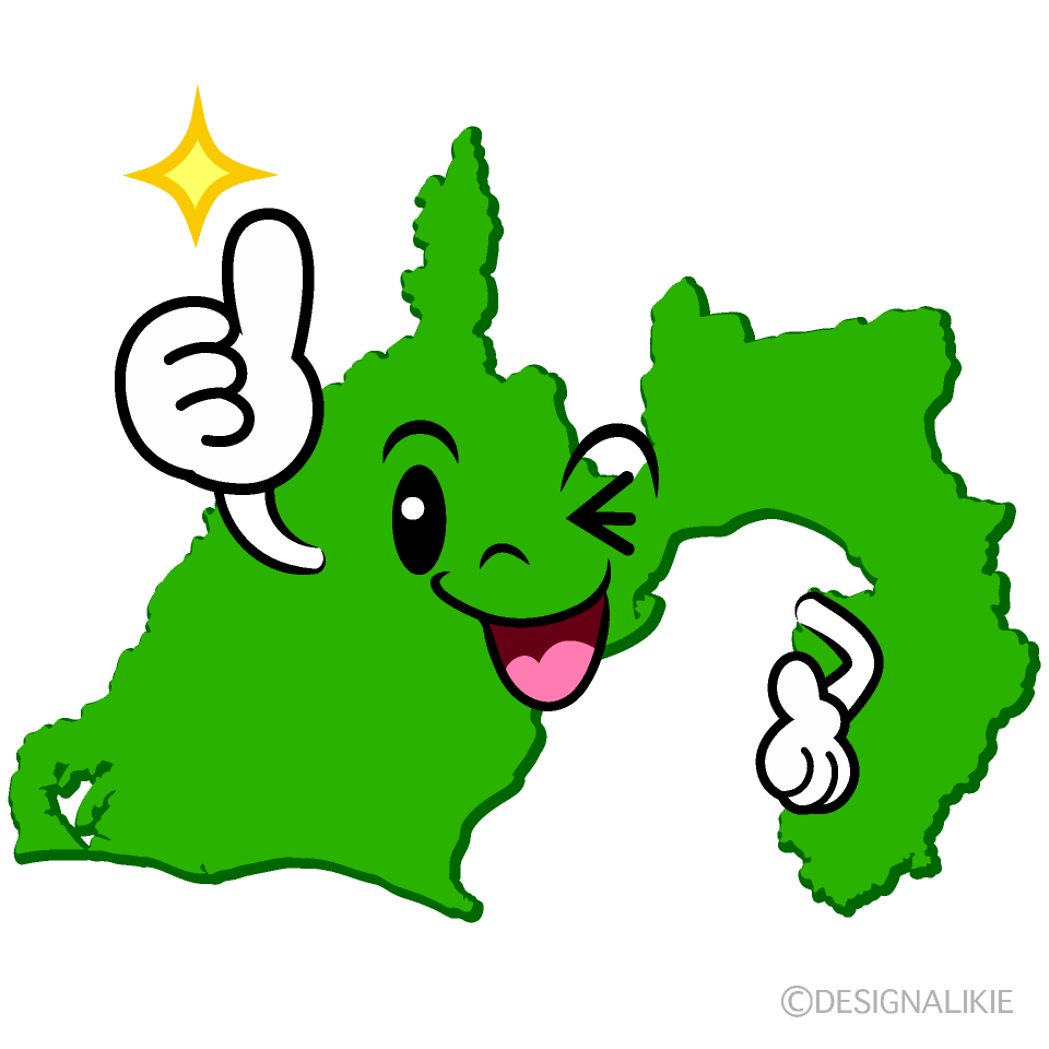 かわいいいいね！の静岡県イラスト