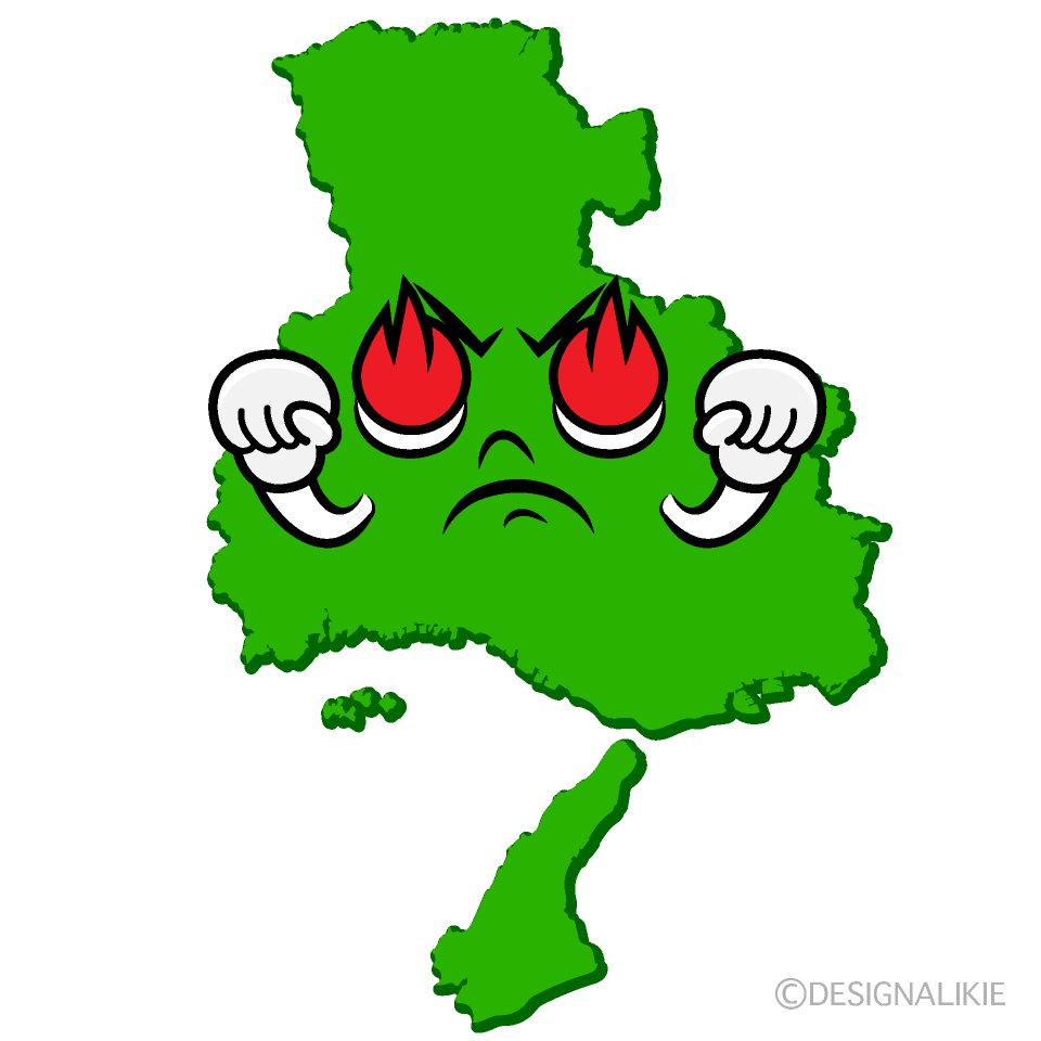かわいい熱意の兵庫県イラスト