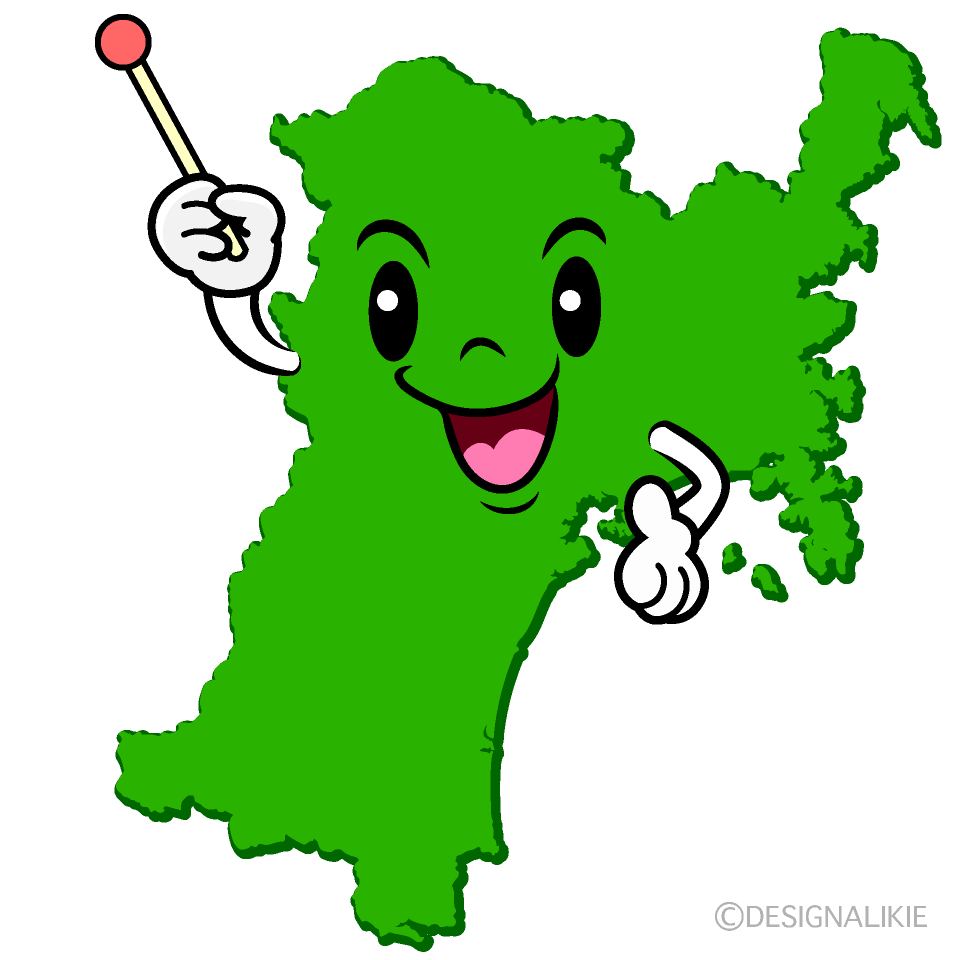 かわいい話す宮城県イラスト