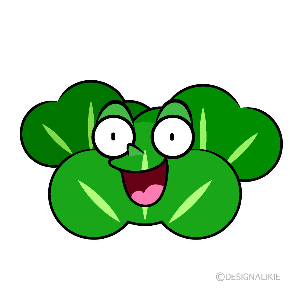 かわいい驚く松イラスト