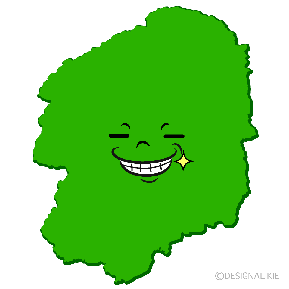 かわいいニヤリの栃木県イラスト