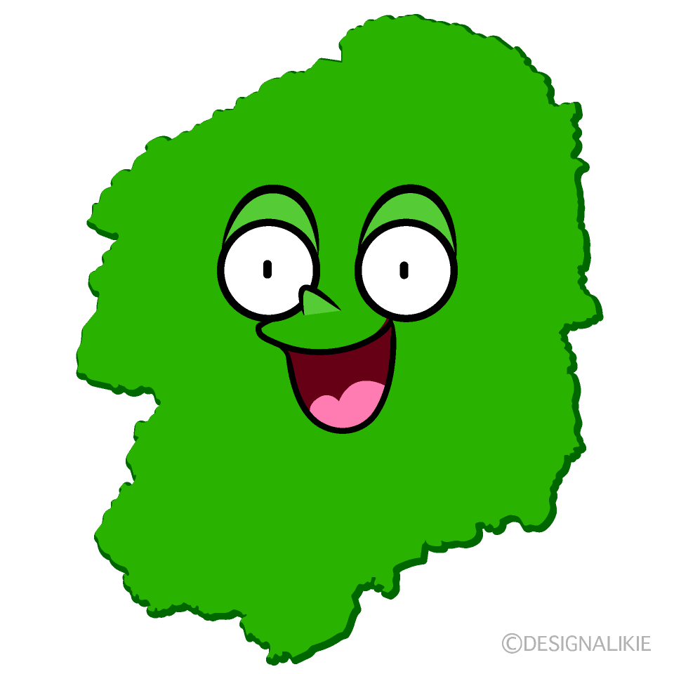 かわいい驚く栃木県イラスト