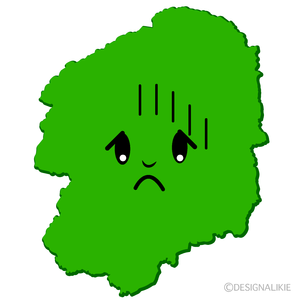 かわいい落ち込む栃木県イラスト