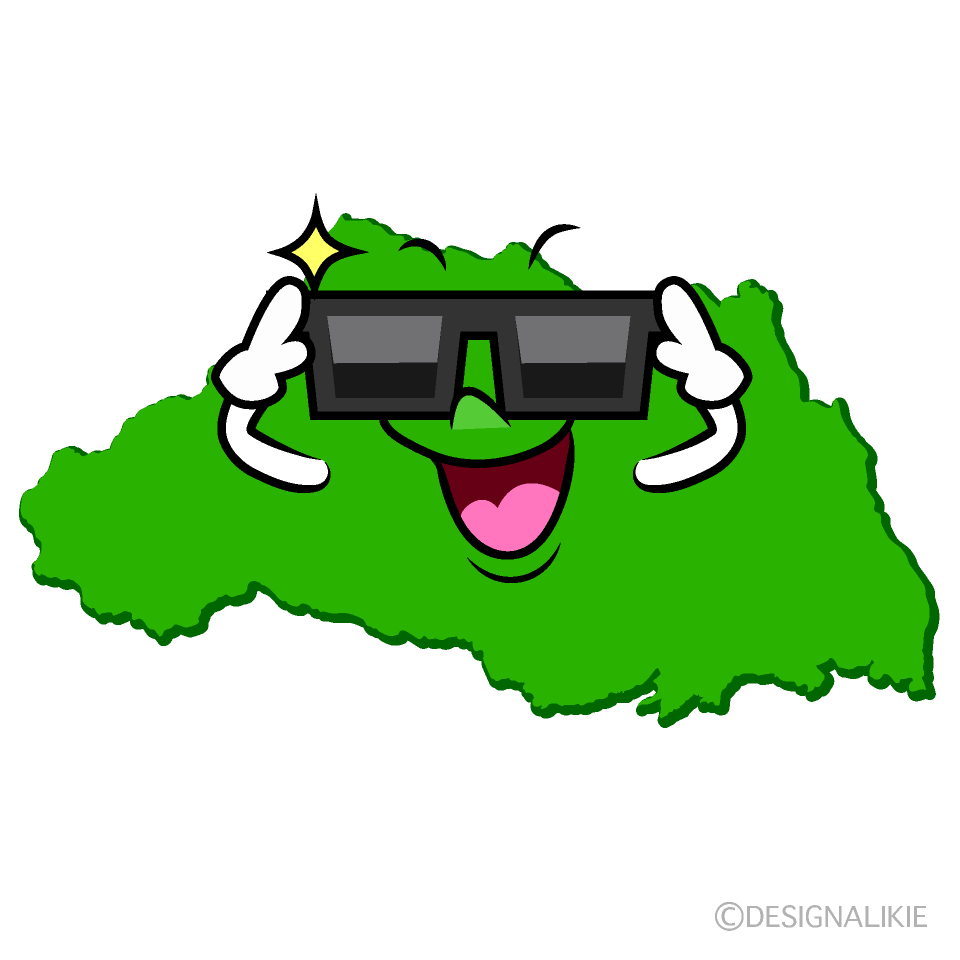 かわいいかっこいい埼玉県イラスト