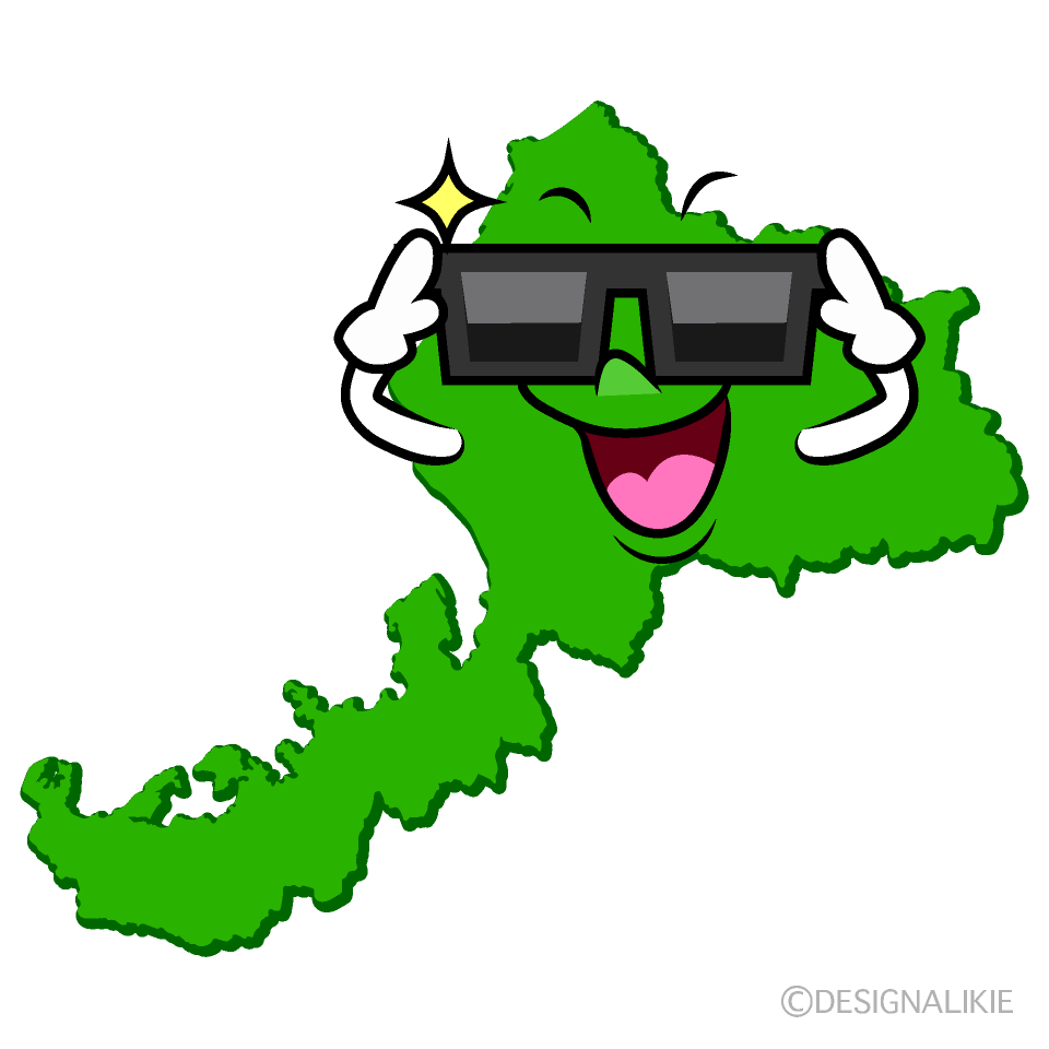 かわいいかっこいい福井県イラスト