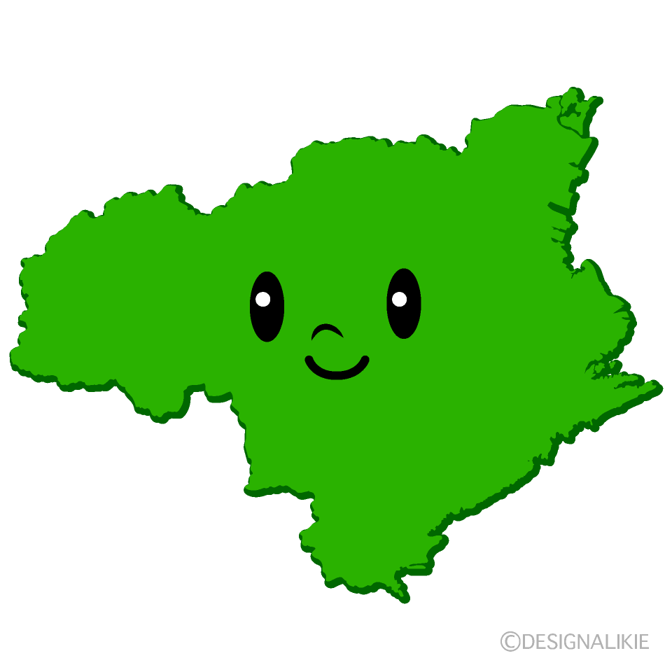 かわいい徳島県イラスト