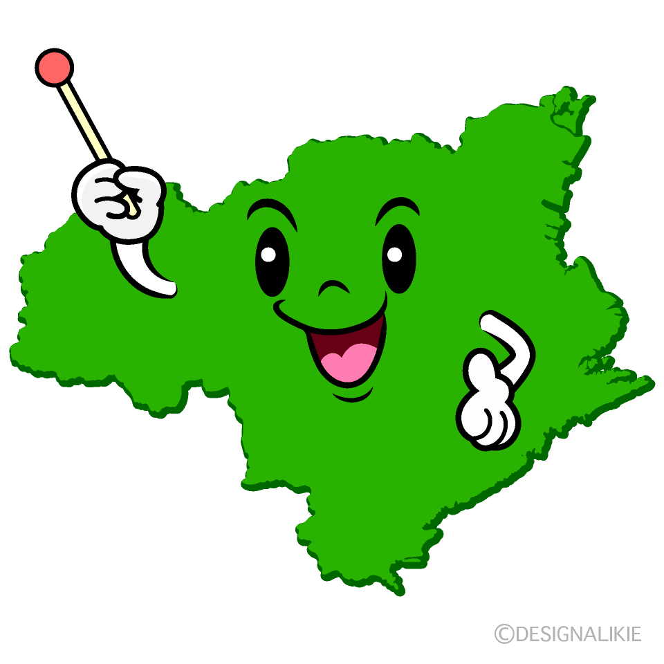 かわいい話す徳島県イラスト