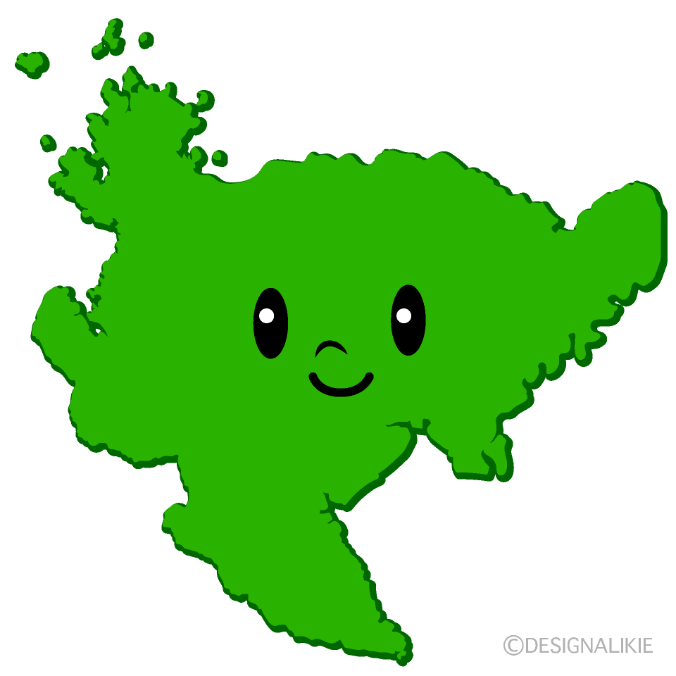 かわいい佐賀県イラスト