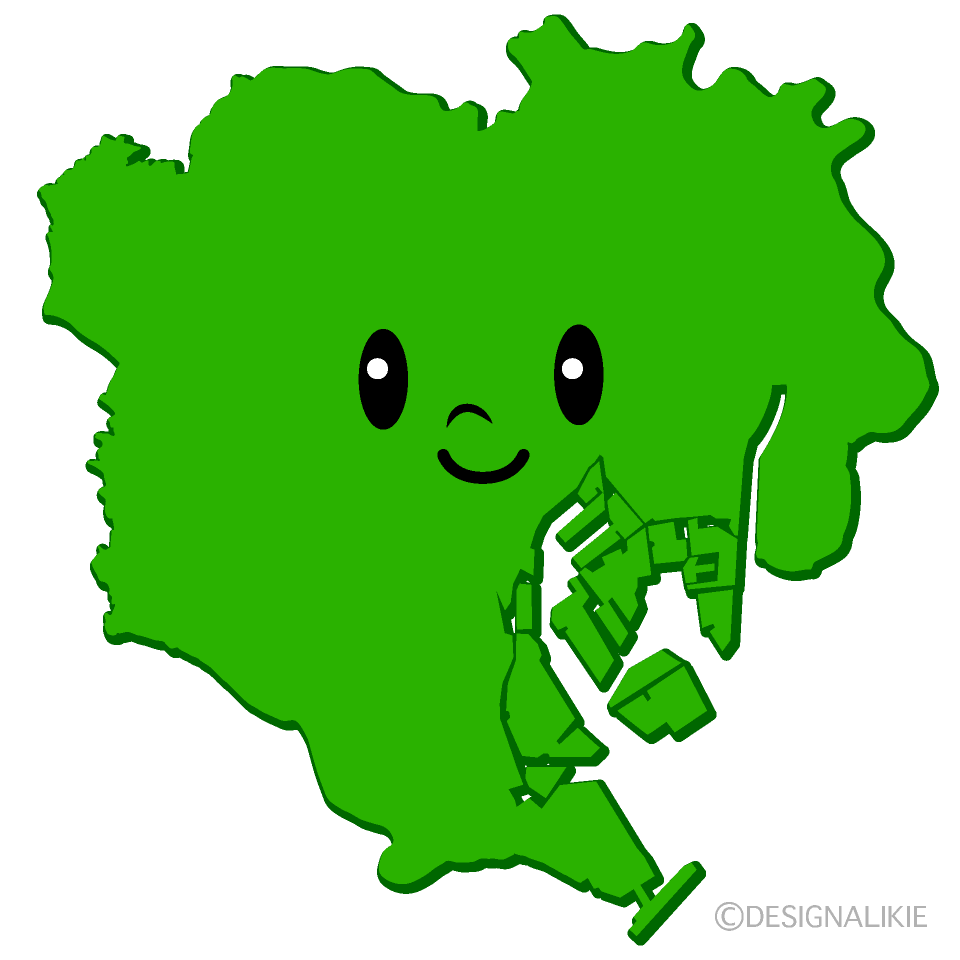 かわいい東京23区イラスト