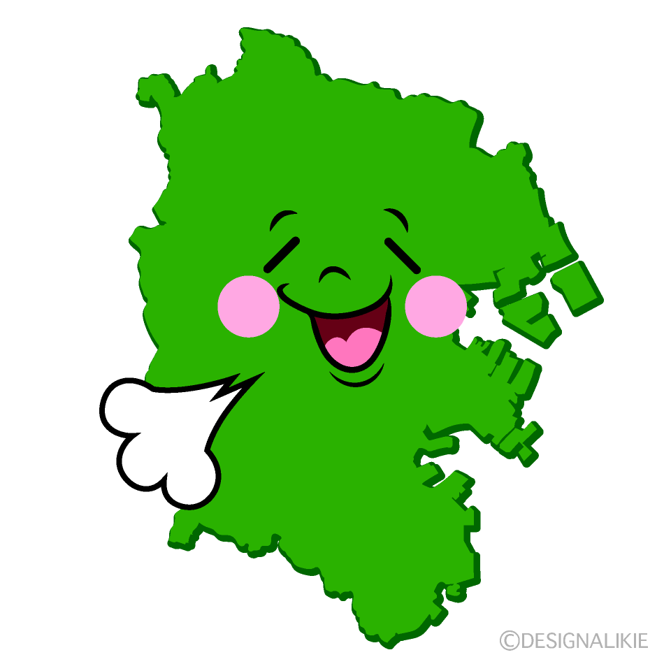 かわいいリラックスする横浜市イラスト