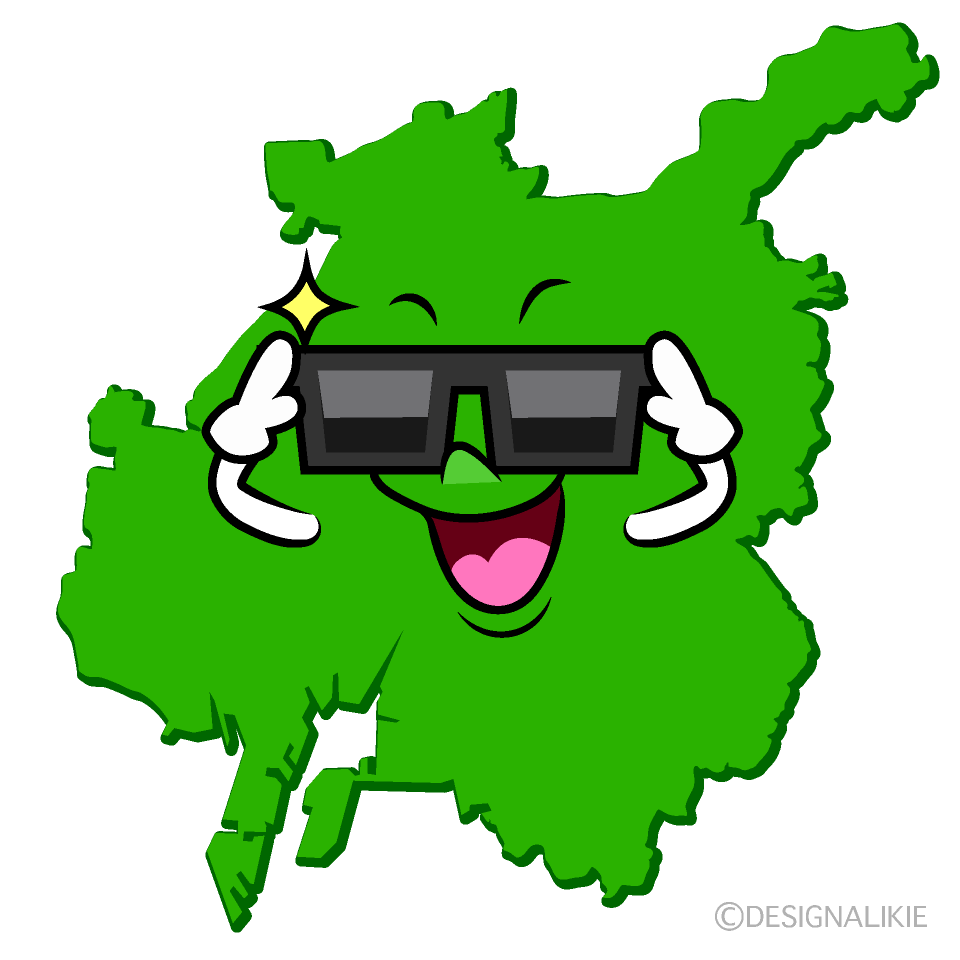 かわいいかっこいい名古屋市イラスト