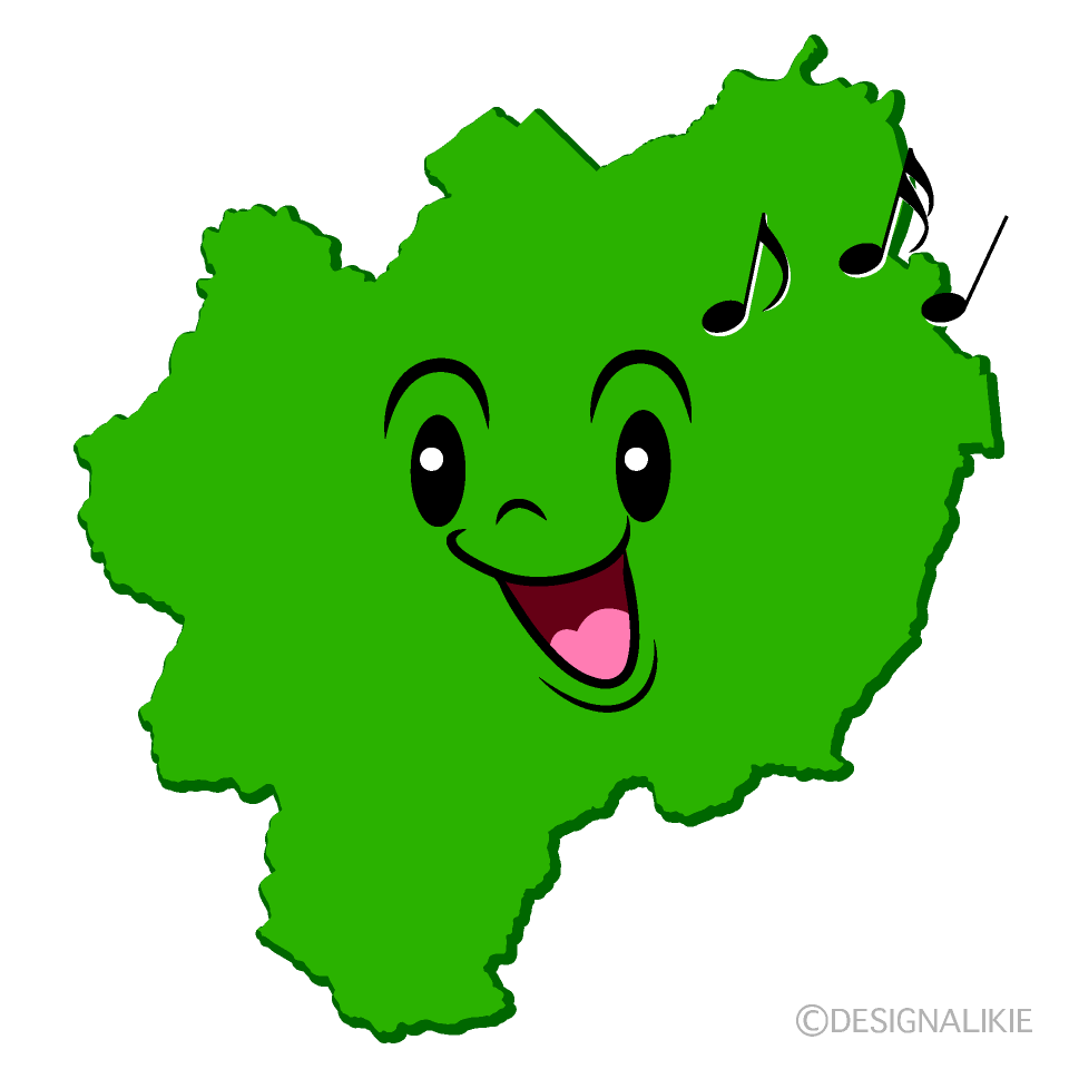 かわいい歌う札幌市イラスト