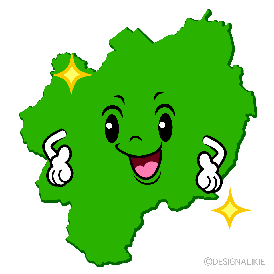 かわいい煌く札幌市イラスト