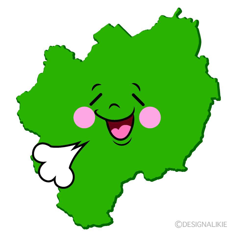 かわいいリラックスする札幌市イラスト