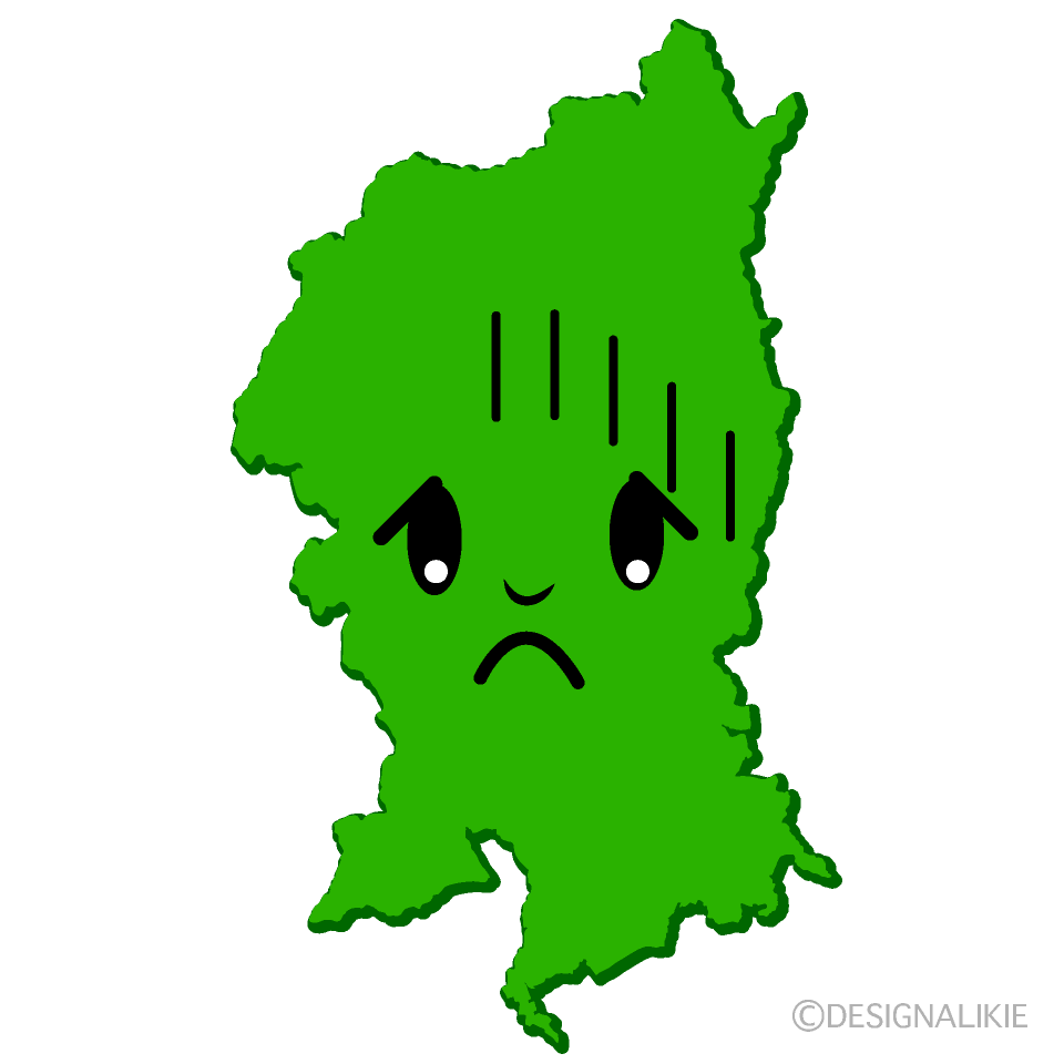かわいい落ち込む京都市イラスト