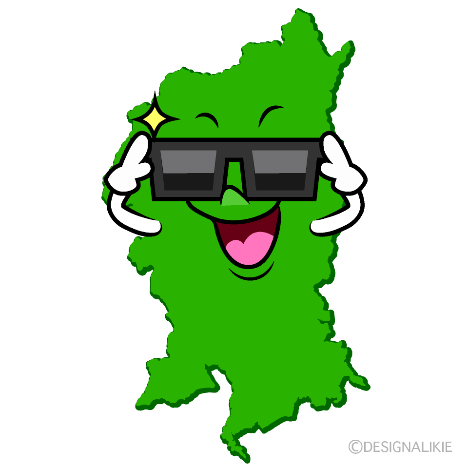 かわいいかっこいい京都市イラスト