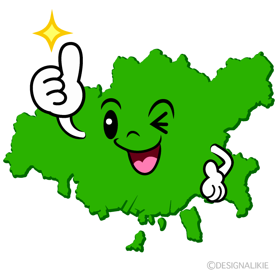 かわいいいいね！の広島市イラスト