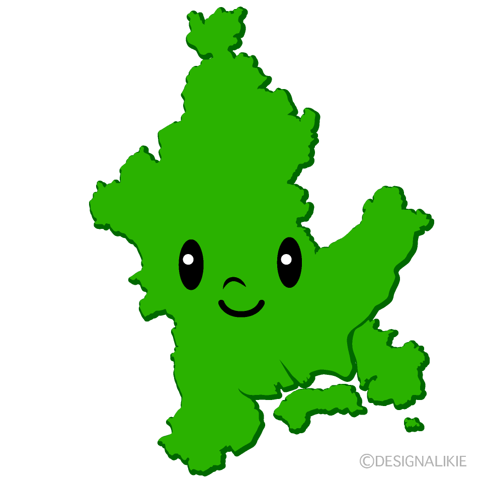 かわいい岡山市イラスト