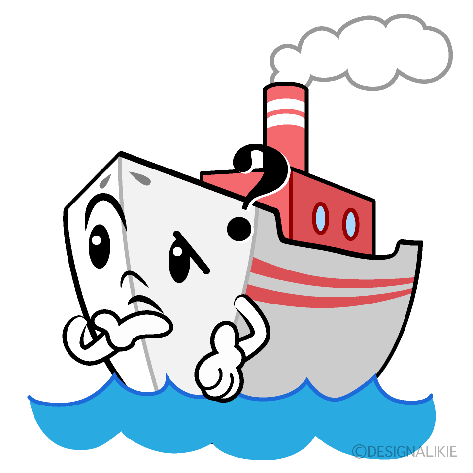 Cute Thinking Ferry Clipart