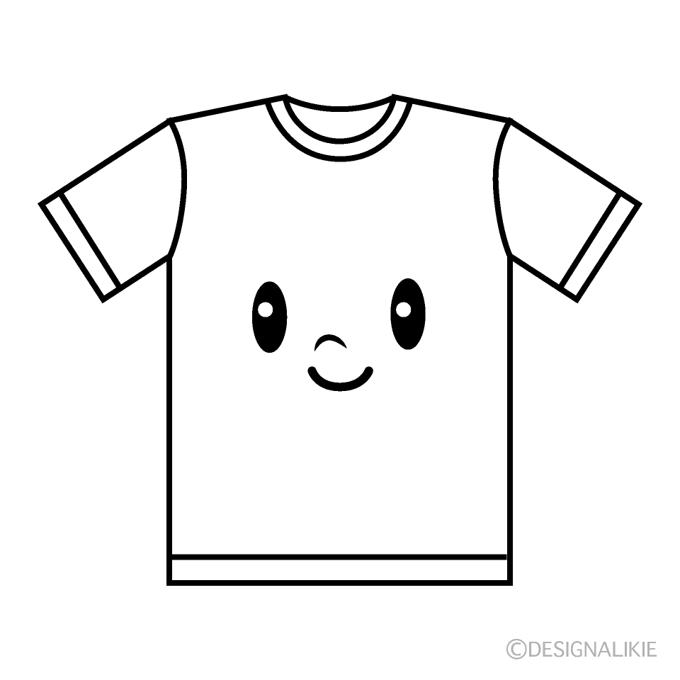 かわいいTシャツイラスト