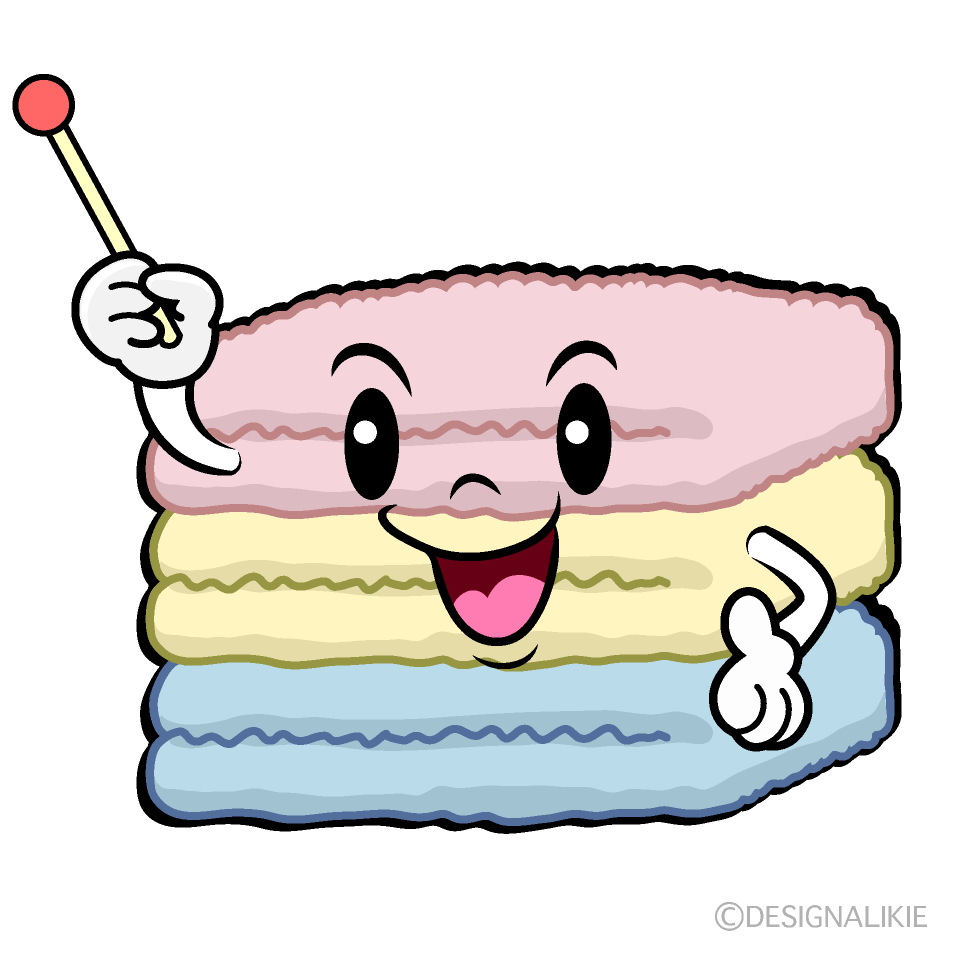 かわいい話すタオルイラスト