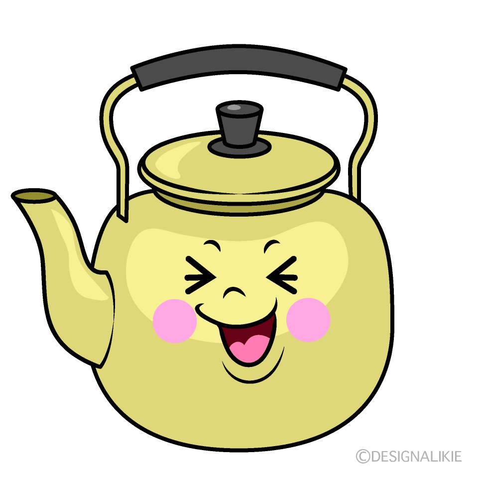 Cute Laughing Pan Clipart