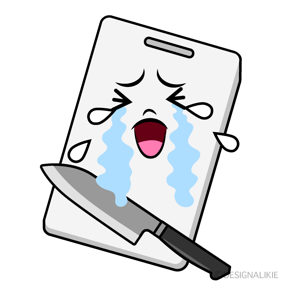 Cute Crying Bowl Clipart