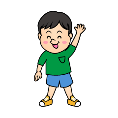 笑顔の男の子