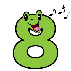 歌う8数字