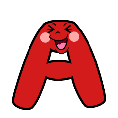 笑うA