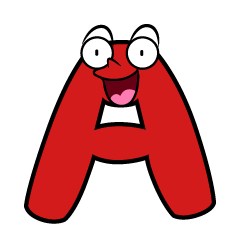 驚くA