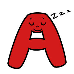 寝るA