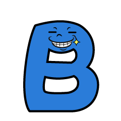 Grinning B