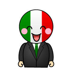 笑顔のイタリア人